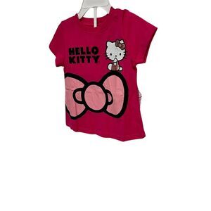 NWT‎ Sanrio Hello Kitty Girls' Pink T-Shirt Size 3T Short Sleeve